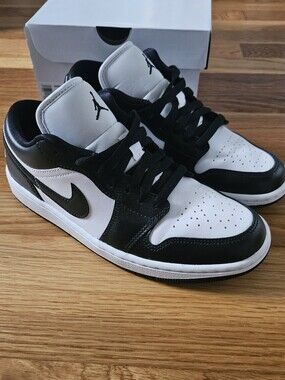 Nike Air Jordan 1 Low 'Panda' Sneakers Size 8.5 Women